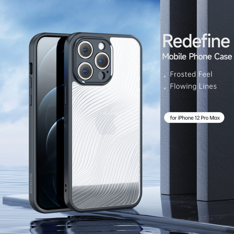 AIMO WaveSkin – FlowGrip Frosted Case for iPhone 12 Seiex