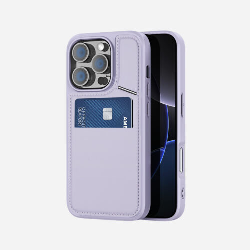 MagSafe® Compatible Royal Purple - 3-in-1 Case with Wallet, Stand & RFID Protection for iPhone