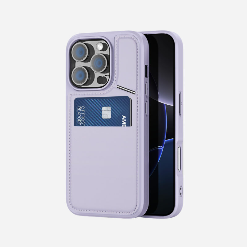 MagSafe® Compatible Royal Purple - 3-in-1 Case with Wallet, Stand & RFID Protection for iPhone