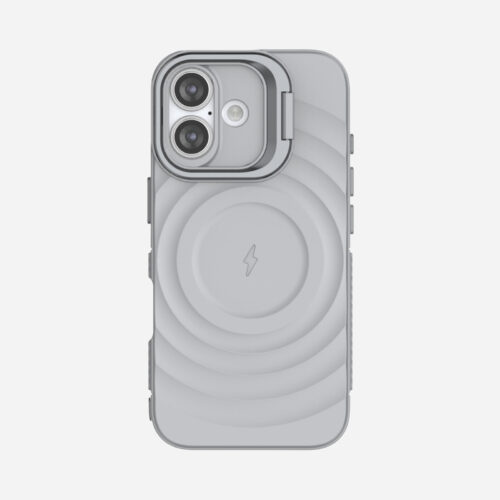 MagSafe® Compatible Wave Grey Case for iPhone Series