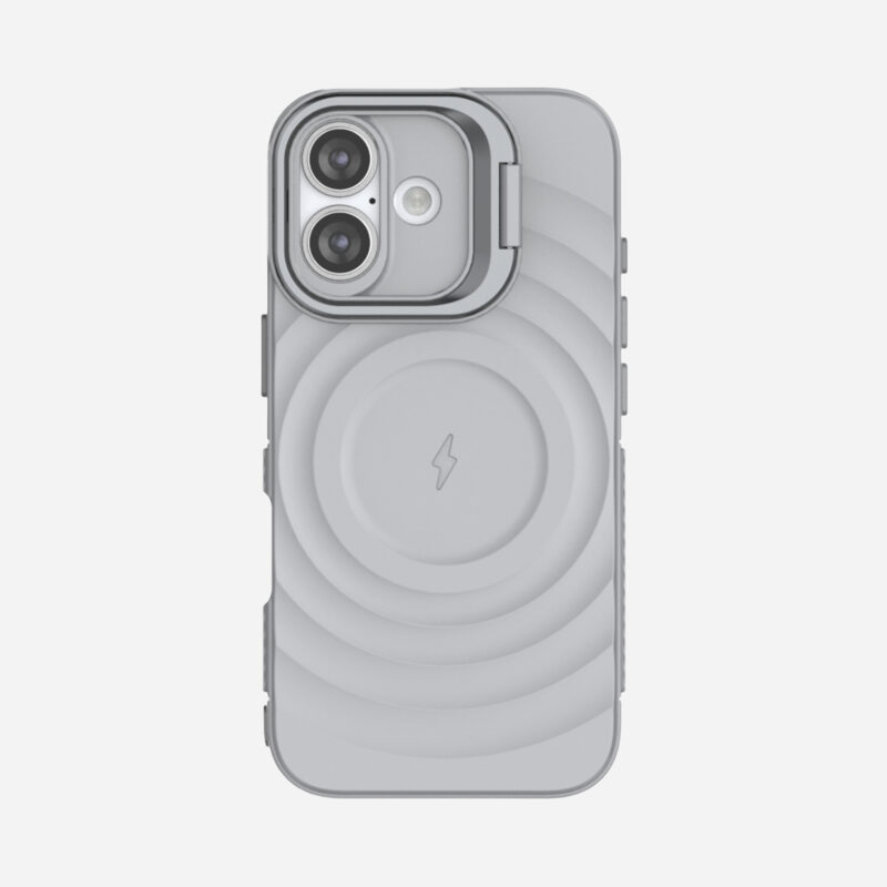 MagSafe® Compatible Wave Grey Case for iPhone Series
