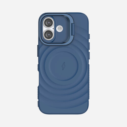 MagSafe® Compatible Wave Blue Case for iPhone Series