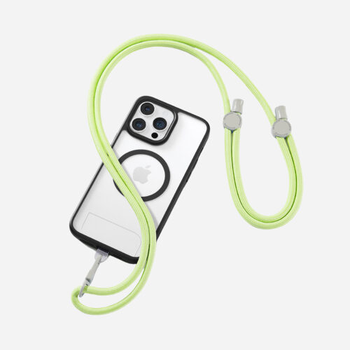 Cross-body Phone Lanyard-Green Yellow