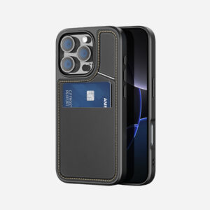 MagSafe® Compatible Onyx Black - 3-in-1 Case with Wallet, Stand & RFID Protection for iPhone