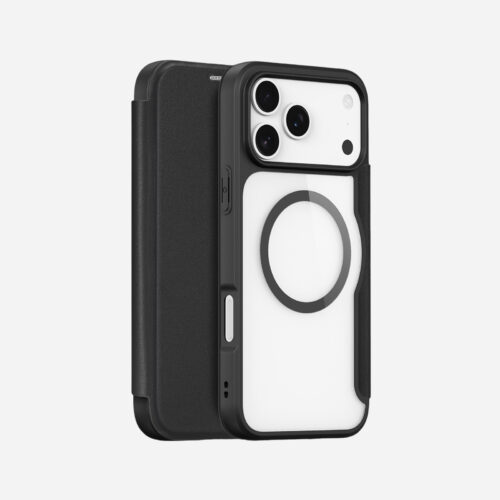 MagSafe® Compatible Eclipse Black Premium 3-in-1 Wallet Case for iPhone 17 Pro Max