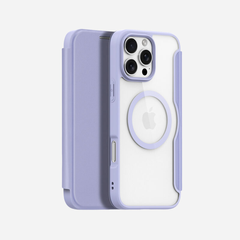 MagSafe® Compatible Velvet Purple Ultimate 3-in-1 No Ring Stand Case  for iPhone Series