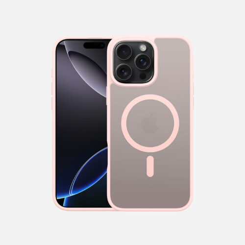 MagSafe® Compatible Blush Nova Case for iPhone Series — No Stand, All Protection
