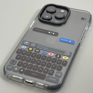 Emoji iMessage Design, Shockproof Clear Cover for iPhone