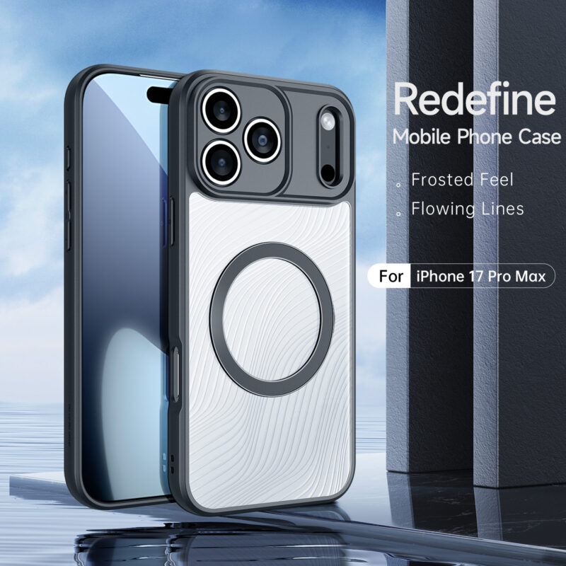 MagSafe® Compatible Aimo Silver Drift -Iphone 17 Pro max