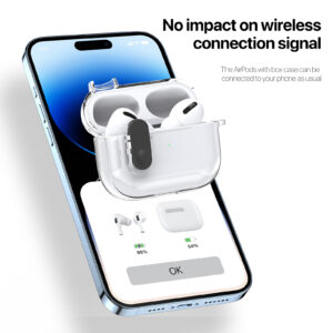 AirPods Case with Keychain -Clear