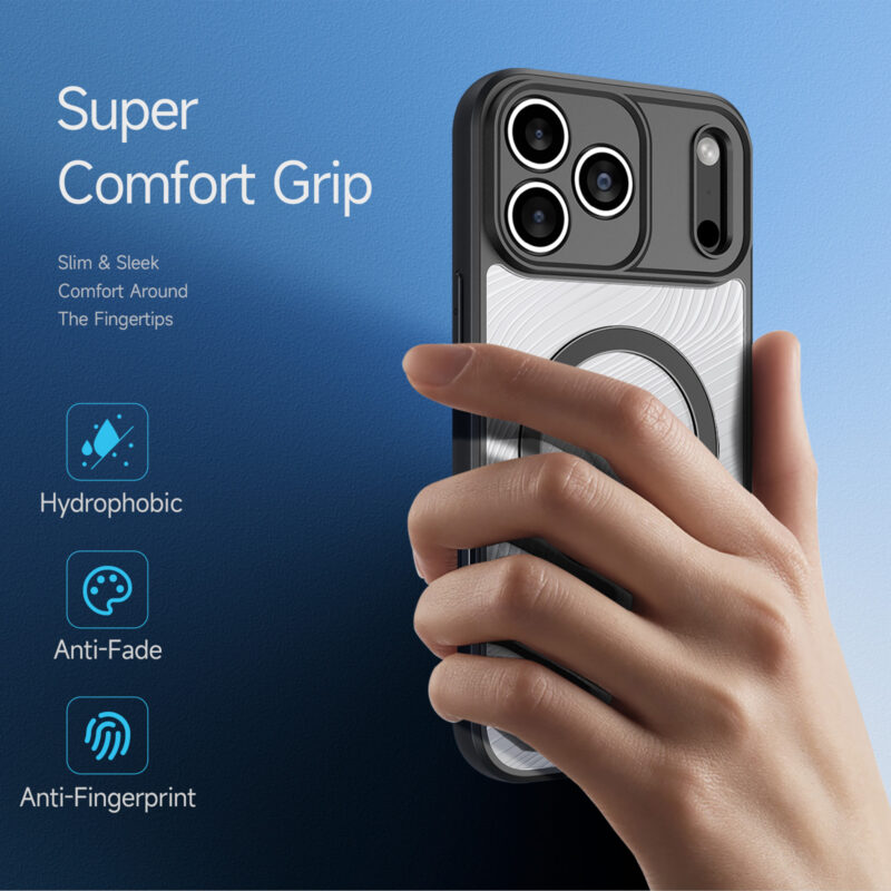 MagSafe® Compatible Aimo Silver Drift -Iphone 17 Pro max