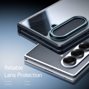 Liquid Silver Flow – Galaxy Z Fold Case