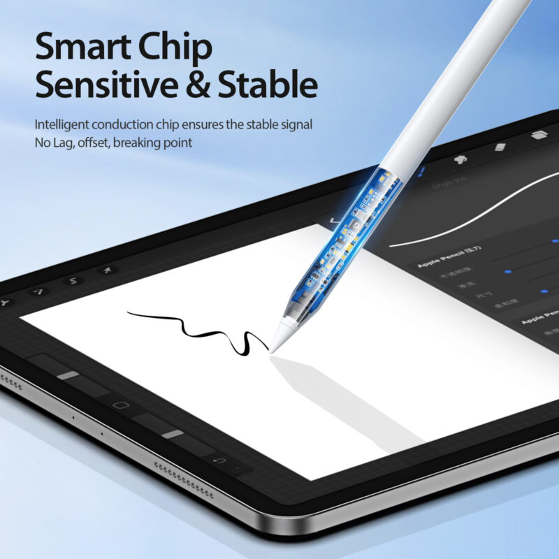 Stylus Pen with Power Display for iPad