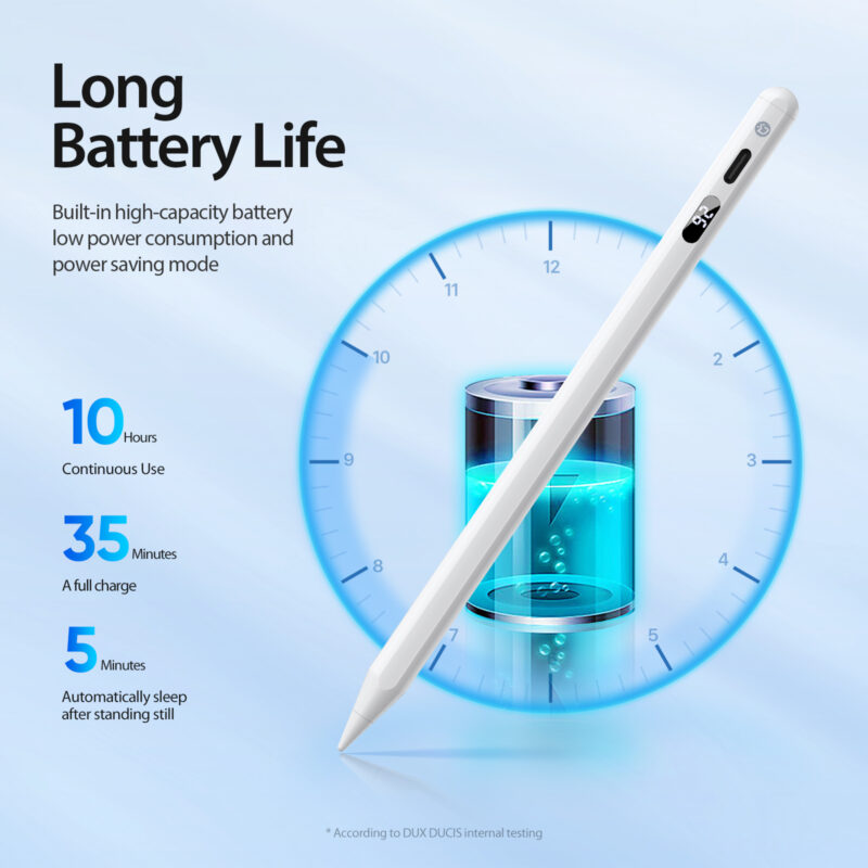 Stylus Pen with Power Display for iPad