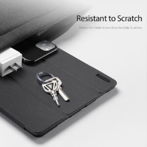 Magnetic Smart Folio Case for Samsung Galaxy Tab with S Pen Holder(Black)