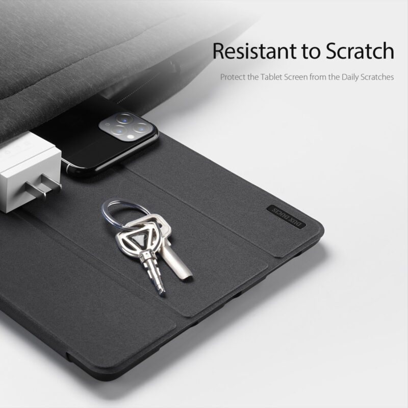 Magnetic Smart Folio Case for Samsung Galaxy Tab with S Pen Holder(Black)