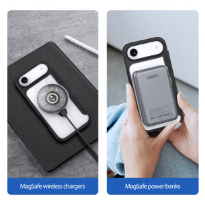 MagSafe® Compatible Eclipse Black Ultimate 3-in-1 Case for iPhone 17 Air