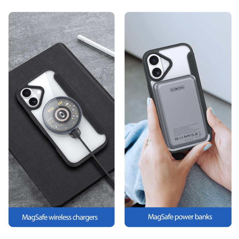 MagSafe® Compatible Eclipse Black Ultimate 3-in-1 Case for iPhone 17
