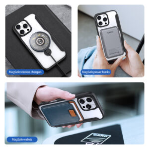 MagSafe® Compatible Eclipse Black Ultimate 3-in-1 Case for iPhone Series