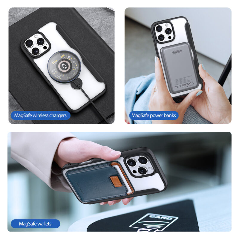 MagSafe® Compatible Eclipse Black Ultimate 3-in-1 Case for iPhone Series