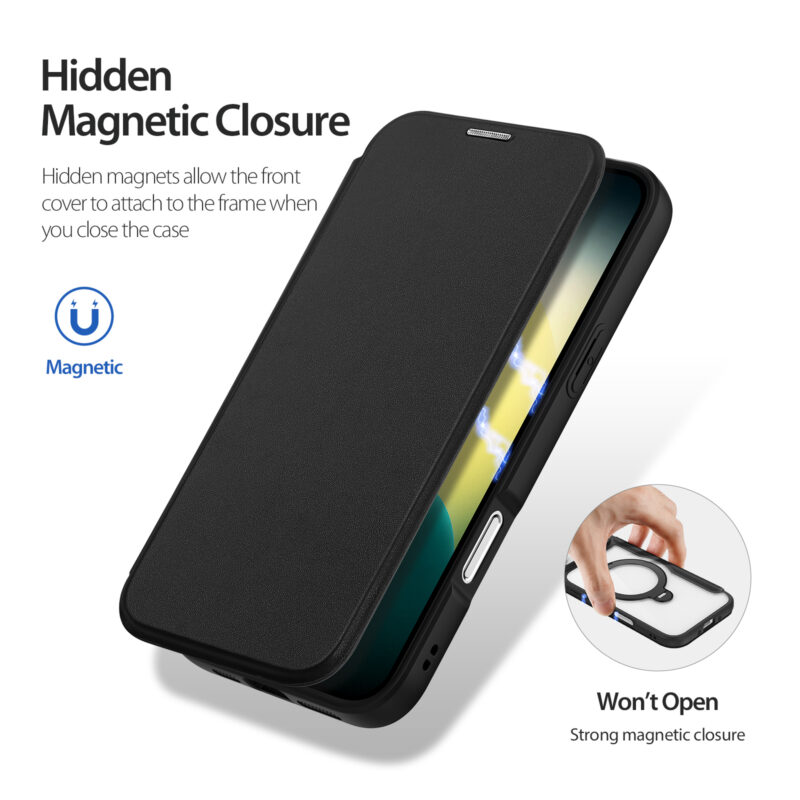 MagSafe® Compatible Eclipse Black Ultimate 3-in-1 Case for iPhone 17 Air