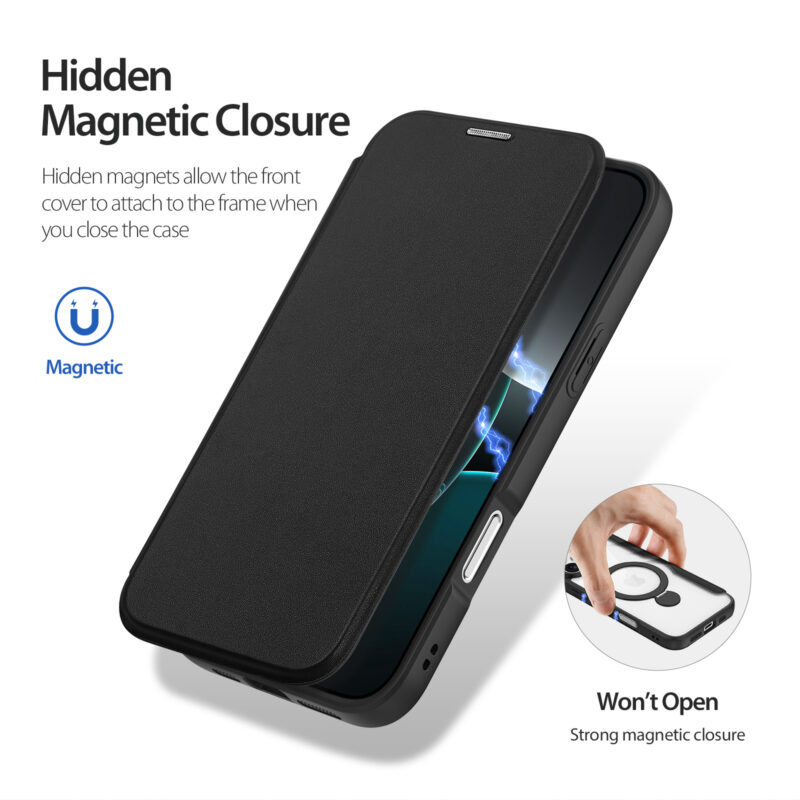 MagSafe® Compatible Eclipse Black Ultimate 3-in-1 Case for iPhone Series
