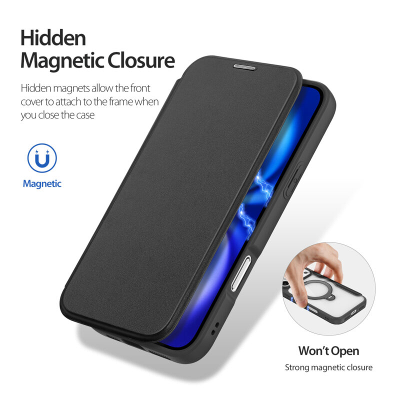 MagSafe® Compatible Eclipse Black Ultimate 3-in-1 Case for iPhone 17 Pro Max