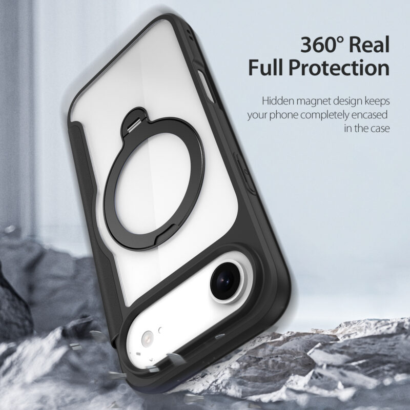 MagSafe® Compatible Eclipse Black Ultimate 3-in-1 Case for iPhone 17 Air