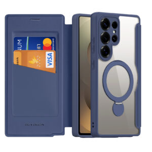MagSafe® Compatible Abyss Blue 3-in-1 Wallet Case for Samsung Galaxy