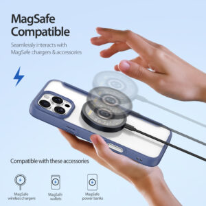 MagSafe® Compatible Cosmic Blue Ultimate 3-in-1 No Ring Stand Case  for iPhone Series