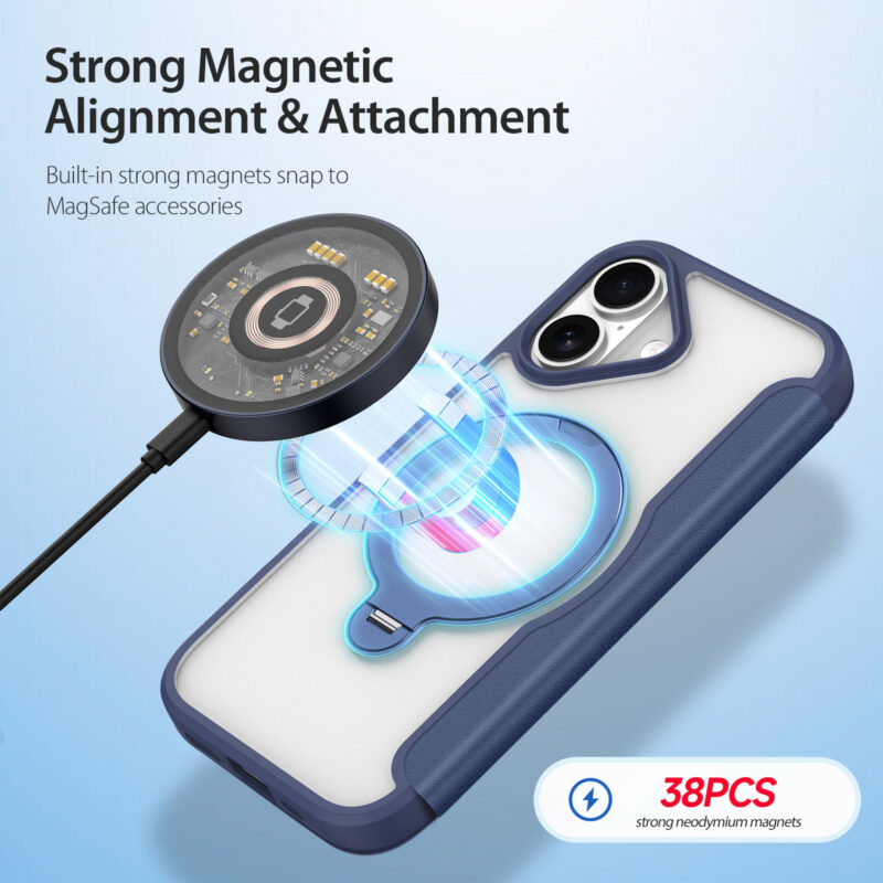 MagSafe® Compatible Cosmic Blue Ultimate 3-in-1 Case for iPhone 17