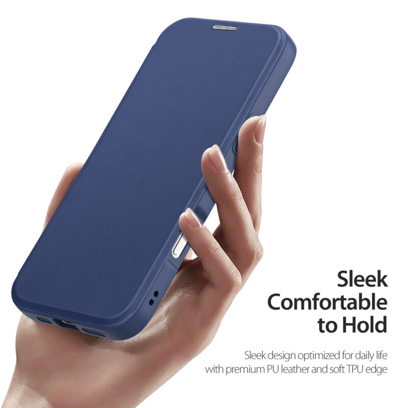 MagSafe® Compatible Cosmic Blue Premium 3-in-1 Wallet Case for iPhone 17 Pro Max