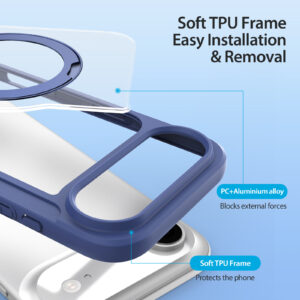 MagSafe® Compatible Cosmic Blue Ultimate 3-in-1 Case for iPhone 17 Air