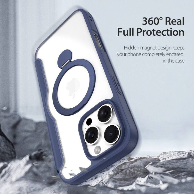 MagSafe® Compatible Cosmic Blue Ultimate 3-in-1 Case for iPhone Series