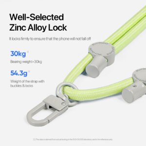 Cross-body Phone Lanyard-Green Yellow