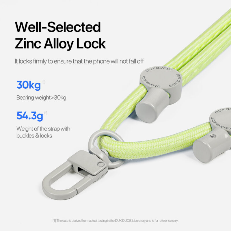 Cross-body Phone Lanyard-Green Yellow