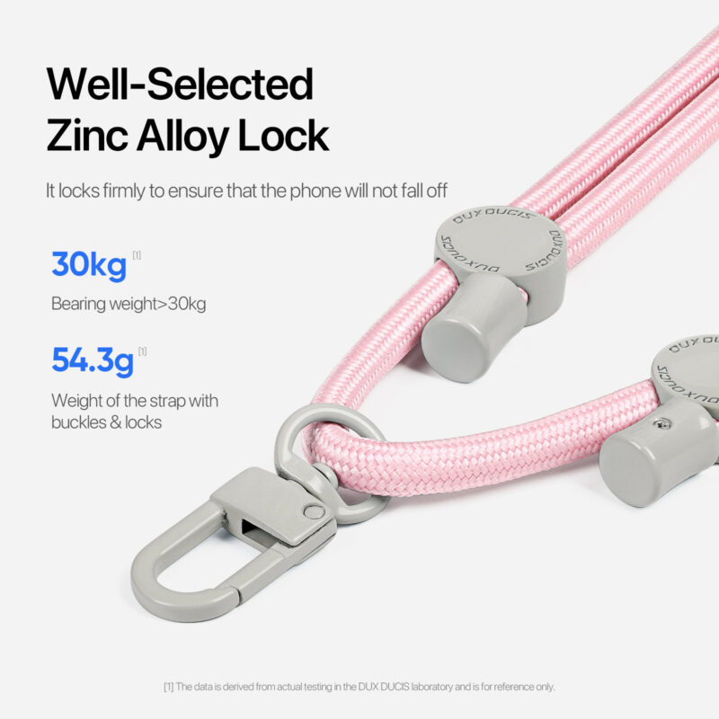 Cross-body Phone Lanyard-Light Pink