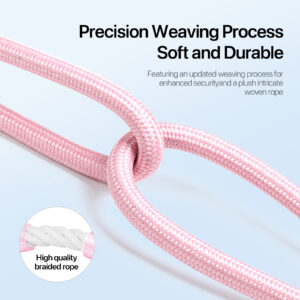 Cross-body Phone Lanyard-Light Pink