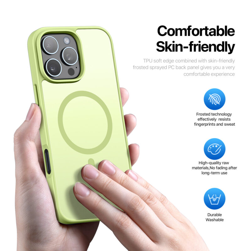 MagSafe® Compatible Neon Verge Case for iPhone Series — No Stand, All Protection