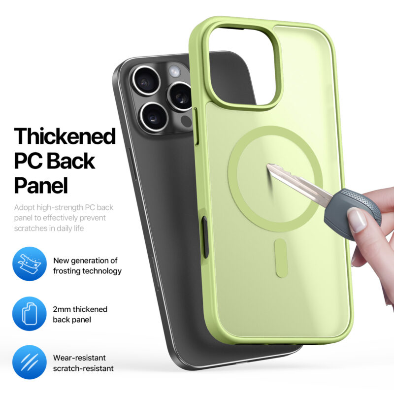 MagSafe® Compatible Neon Verge Case for iPhone Series — No Stand, All Protection
