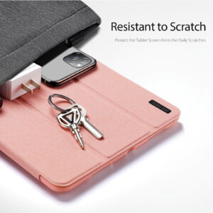 Magnetic Smart Folio Case for Samsung Galaxy Tab with S Pen Holder(Pink)