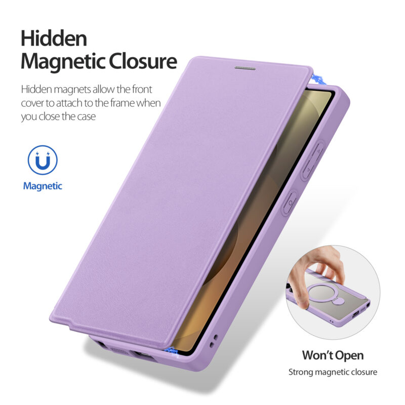 MagSafe® Compatible Amethyst Blush 3-in-1 Wallet Case for Samsung Galaxy