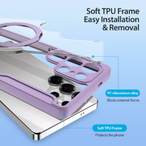 MagSafe® Compatible Amethyst Blush 3-in-1 Wallet Case for Samsung Galaxy