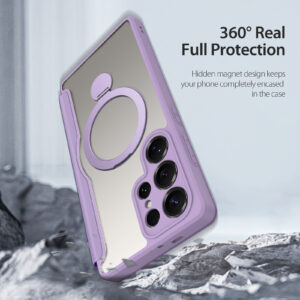 MagSafe® Compatible Amethyst Blush 3-in-1 Wallet Case for Samsung Galaxy