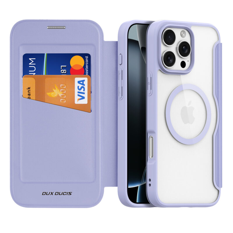 MagSafe® Compatible Velvet Purple Ultimate 3-in-1 No Ring Stand Case  for iPhone Series