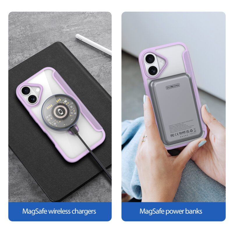 MagSafe® Compatible Velvet Purple Ultimate 3-in-1 Case for iPhone 17