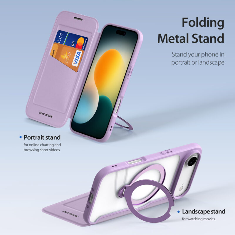 MagSafe® Compatible Velvet Purple Ultimate 3-in-1 Case for iPhone 17 Air