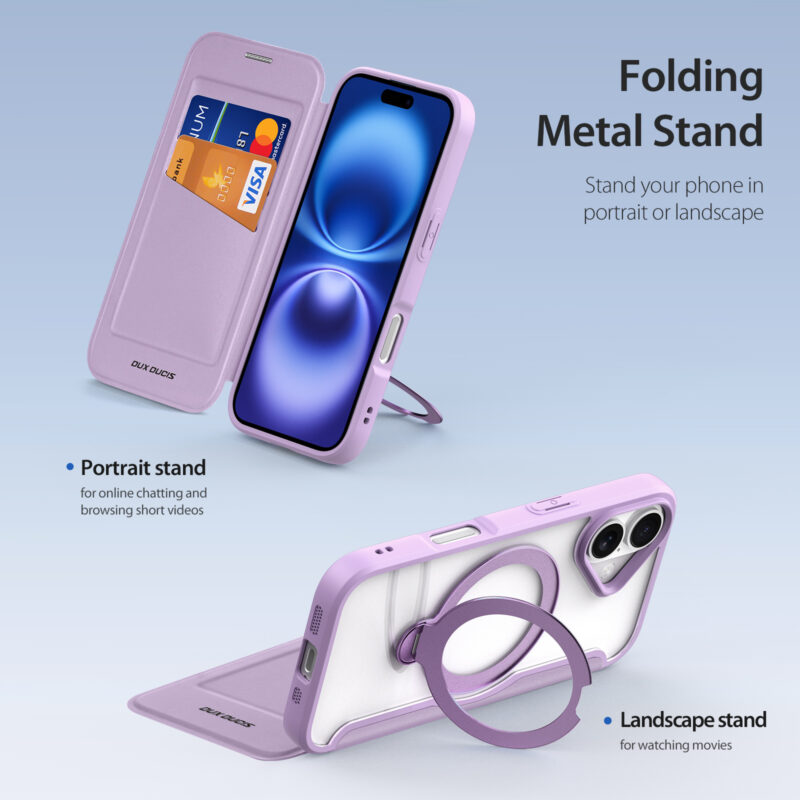 MagSafe® Compatible Velvet Purple Ultimate 3-in-1 Case for iPhone 17