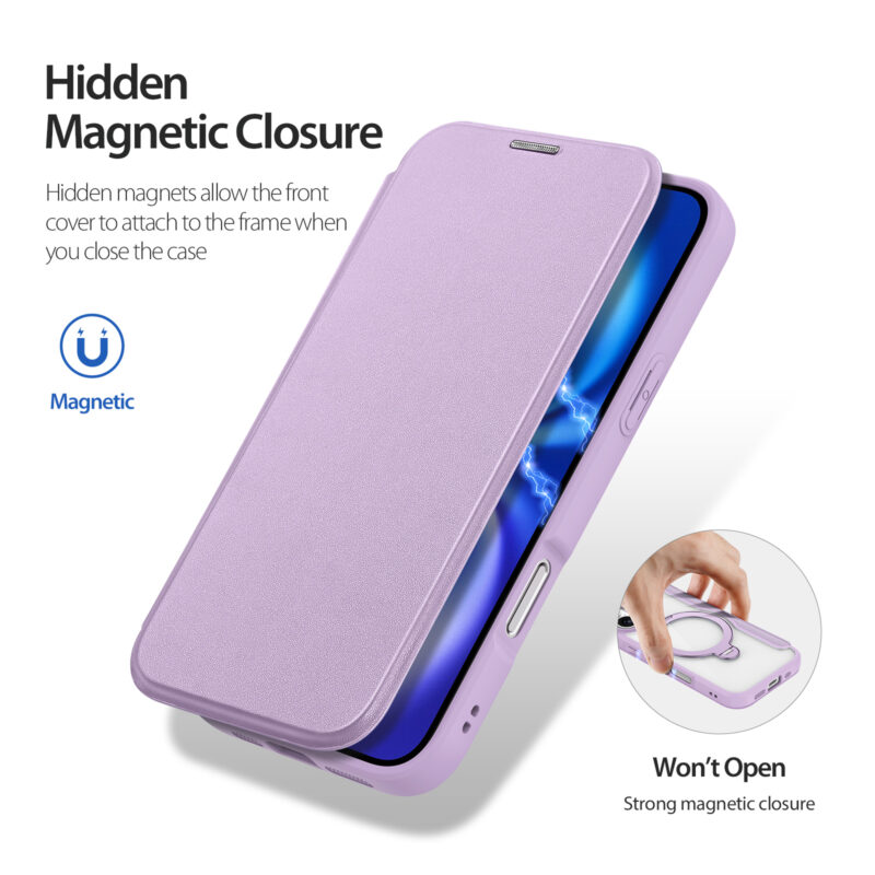 MagSafe® Compatible Velvet Purple Ultimate 3-in-1 Case for iPhone 17