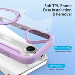 MagSafe® Compatible Velvet Purple Ultimate 3-in-1 Case for iPhone 17